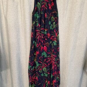 Floral Sleeveless Maxi Dress